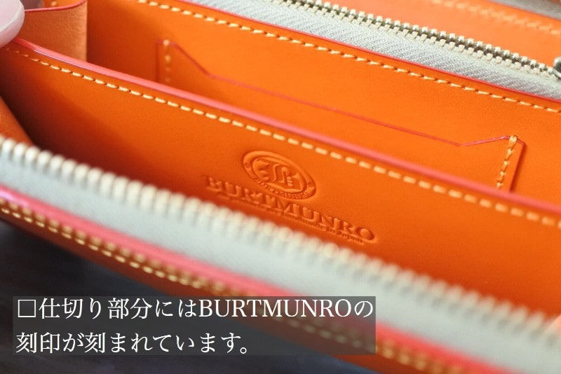 サムネイル： ブッテーロを使用したハンドメイドレザー財布
