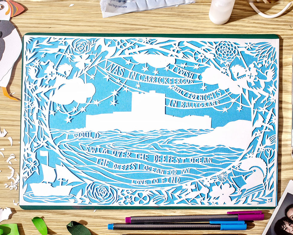 Thumbnail: Commission a custom papercut
