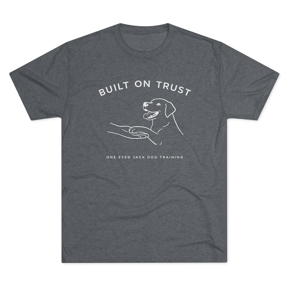 Thumbnail: Built on Trust Dog Training Tee