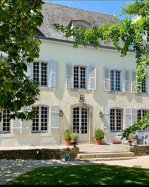 Facade Manoir La Meffrais 1741 - Maison et chambre d'hôtes Dinan