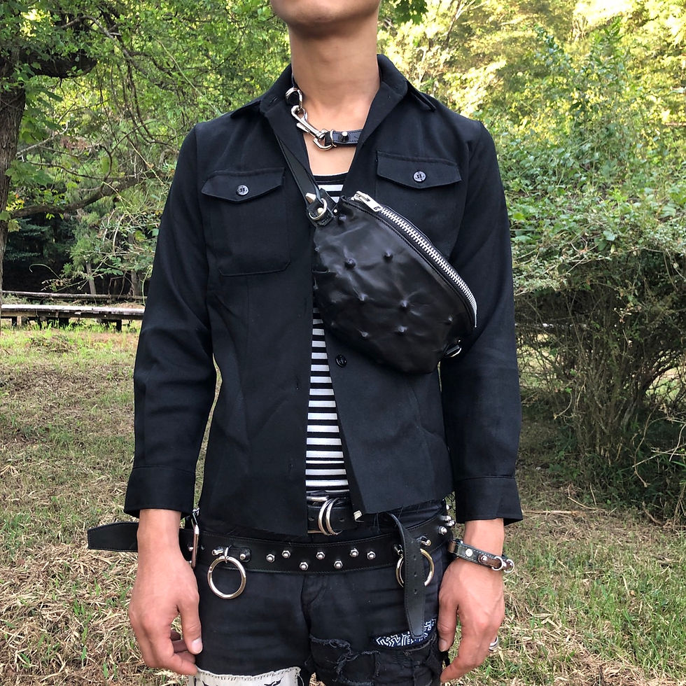 サムネイル： マキビシウェストバッグ　黒