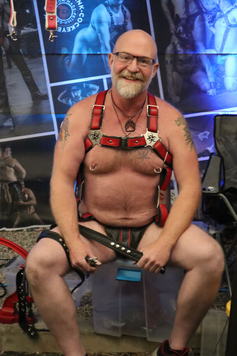 Clair Stevenson, principal at Cockeye Kink, poses for an MVP Photograph while working to c