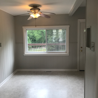 kitchen before picture window