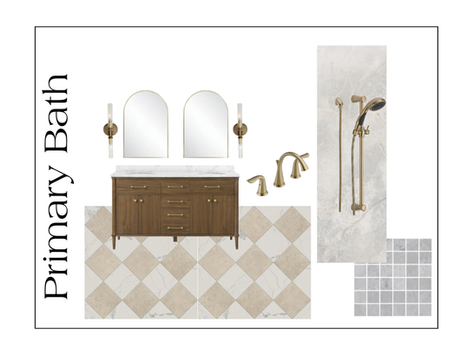 primary bath mood board