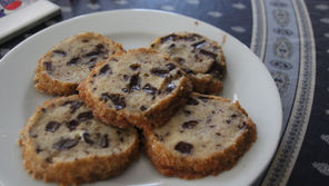 salted butter chocolate chunk shortbread