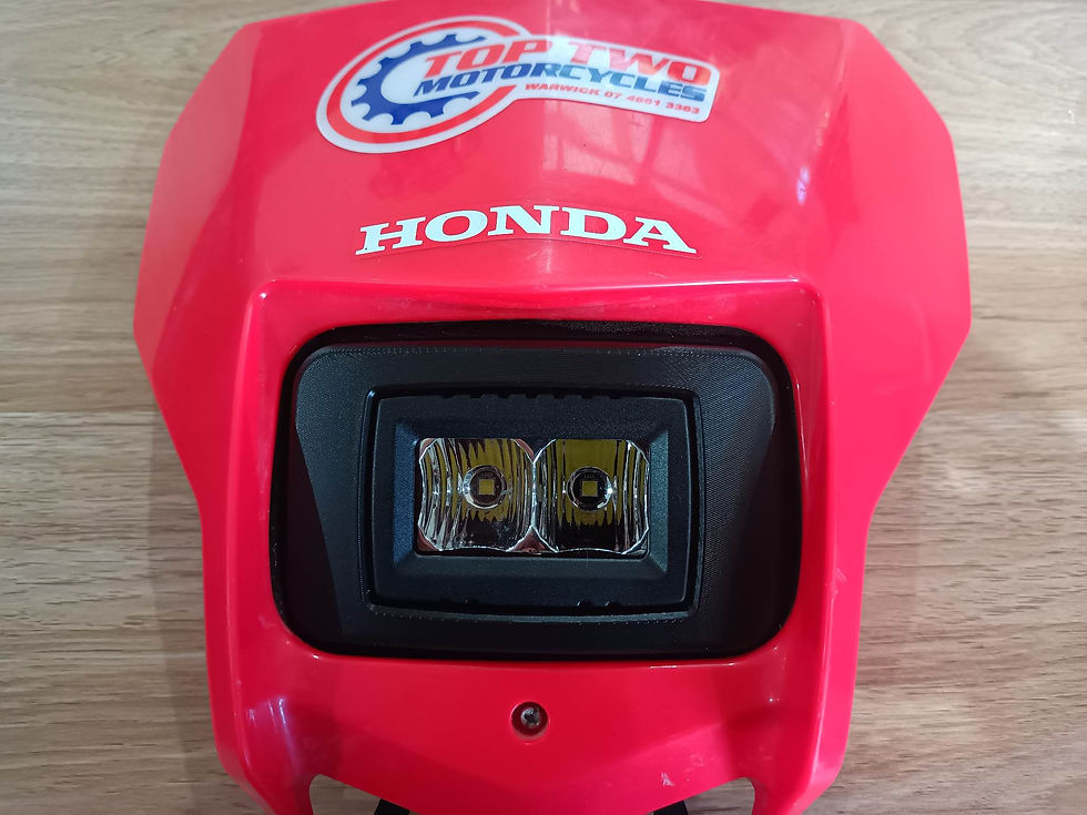 Motor Vehicle Lighting Motorcycle Plastic Headlight Headlamp Head - Foto 6