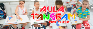 A turma do 1º ano A manhã aprendeu sobre como montar um tangram