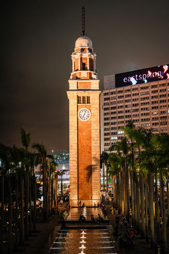 hongkong,streetphotography,trip,travel,Former Kowloon-Canton Railway Clock Tower