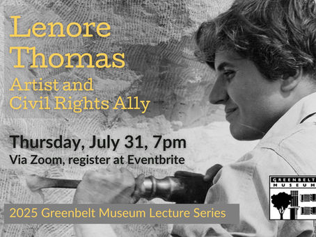 2025 Lecture Series - Lenore Thomas: Artist and Civil Rights Ally