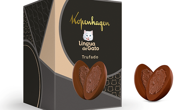 MINI OVINHO LINGUA DE GATO TRUFA 75G