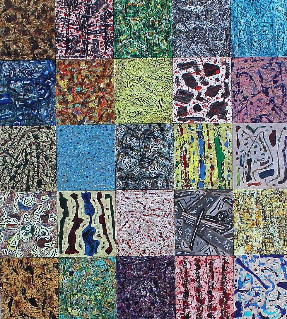 Les Obscréatives 2019 90X80cm Technique mixte OBSC