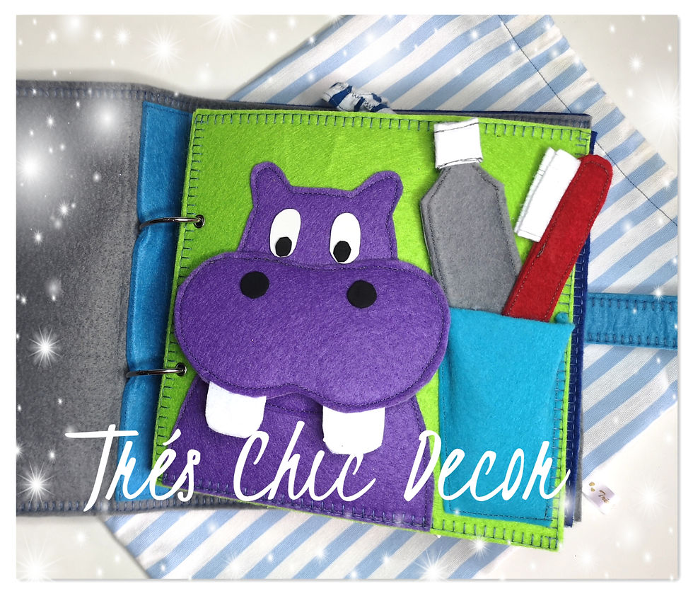 Miniatura: LIBRO SENSORIALE IN FELTRO