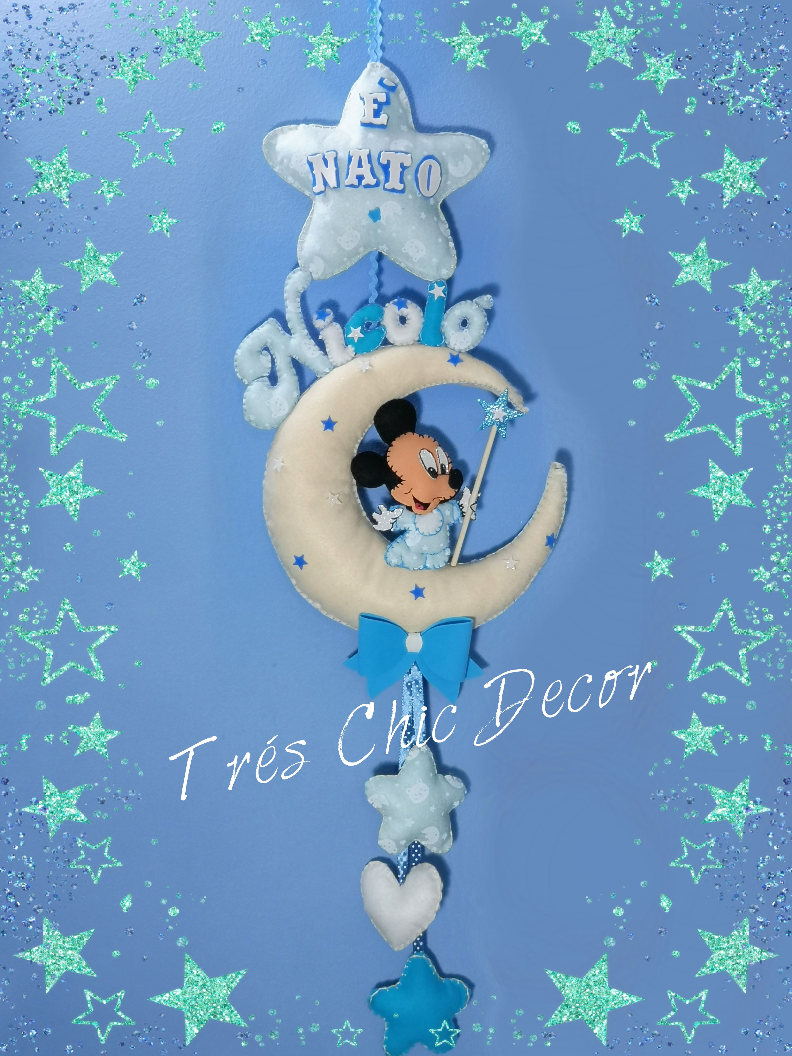 FIOCCO NASCITA IMBOTTITO "TOPOLINO"