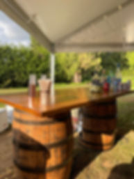 3' x 6' Barrel Bar