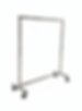5ft portable coat rack