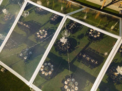 Clear top frame tent