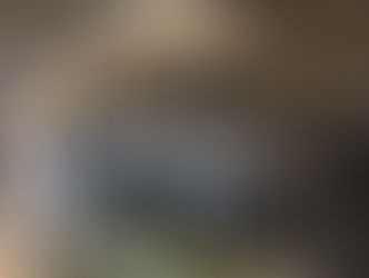 A blue fishing boat is lifted into a covered boat dock with Touchless Cover on the top on a sunny day.