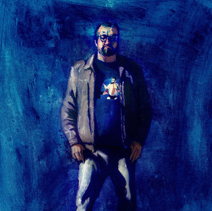Jorge Riverol, Comedian; "I think of my life from before. A half-remembered joke. Fuck it. Let's get to work."