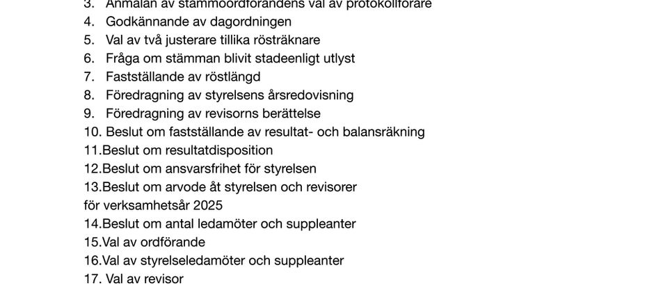 Föreningsstämma