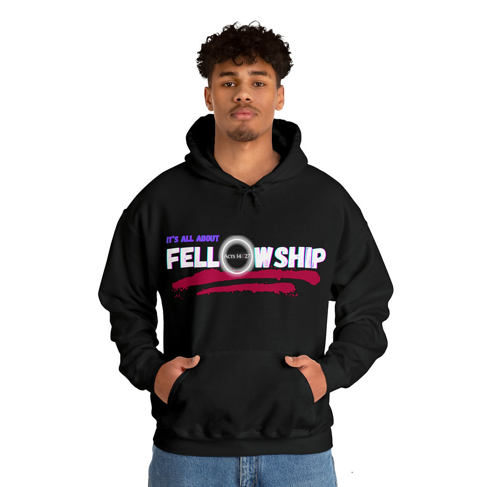 Thumbnail: It's All About Fellowship Hoodie
