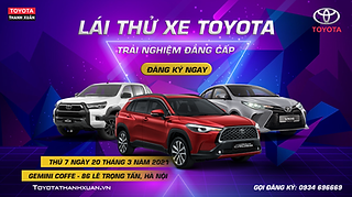 Hướng Dẫn Đặt Lịch Lái Thử Xe Toyota Nhanh Nhất đặt lịch lái thử Toyota miễn phí tại Hà Nội