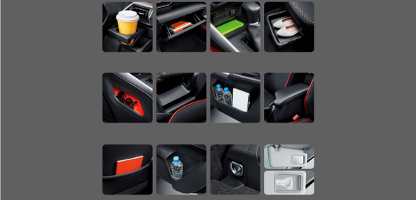 Hộc để đồ xe Toyota Raize 2025