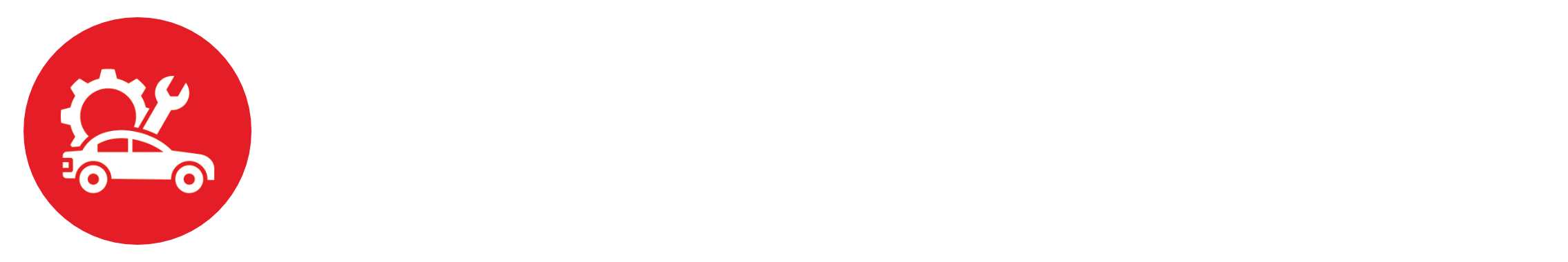 AutoZone logo with car, gear, and wrench icon