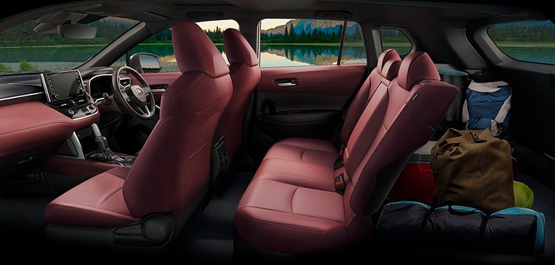 Thiết kế ghế ngồi Toyota Cross 2022