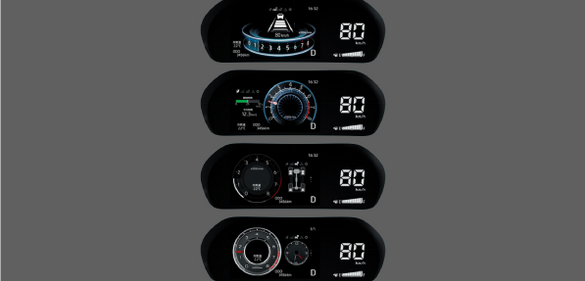 Bảng đồng hồ 4 chế độ lái xe Toyota Raize 2025
