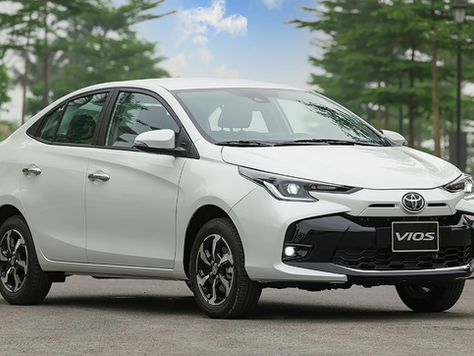 Thông số kỹ thuật Toyota Vios 2023: Ngoại hình, nội thất, động cơ, mức tiêu hao nhiên liệu