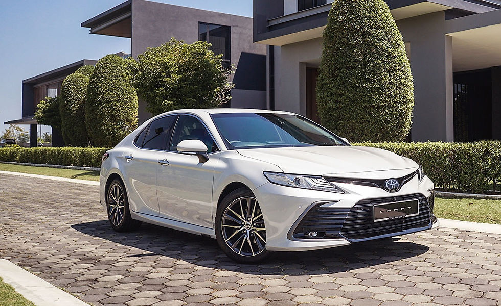 Thiết kế sang trọng của xe Camry