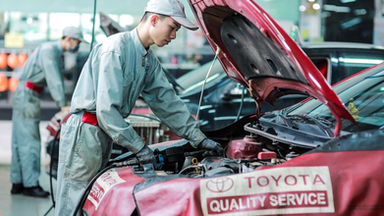 Bảo dưỡng xe Toyota: Các cấp bảo dưỡng, quy trình, chi phí dịch vụ và đặt lịch hẹn