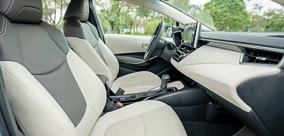 Hàng ghế trước xe Corolla Altis