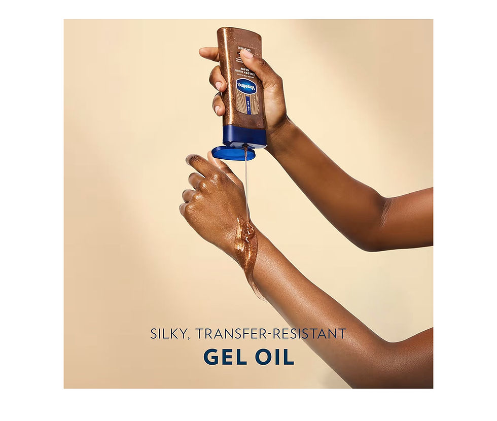 Miniature : Vaseline - Sunlit glow gel huile 