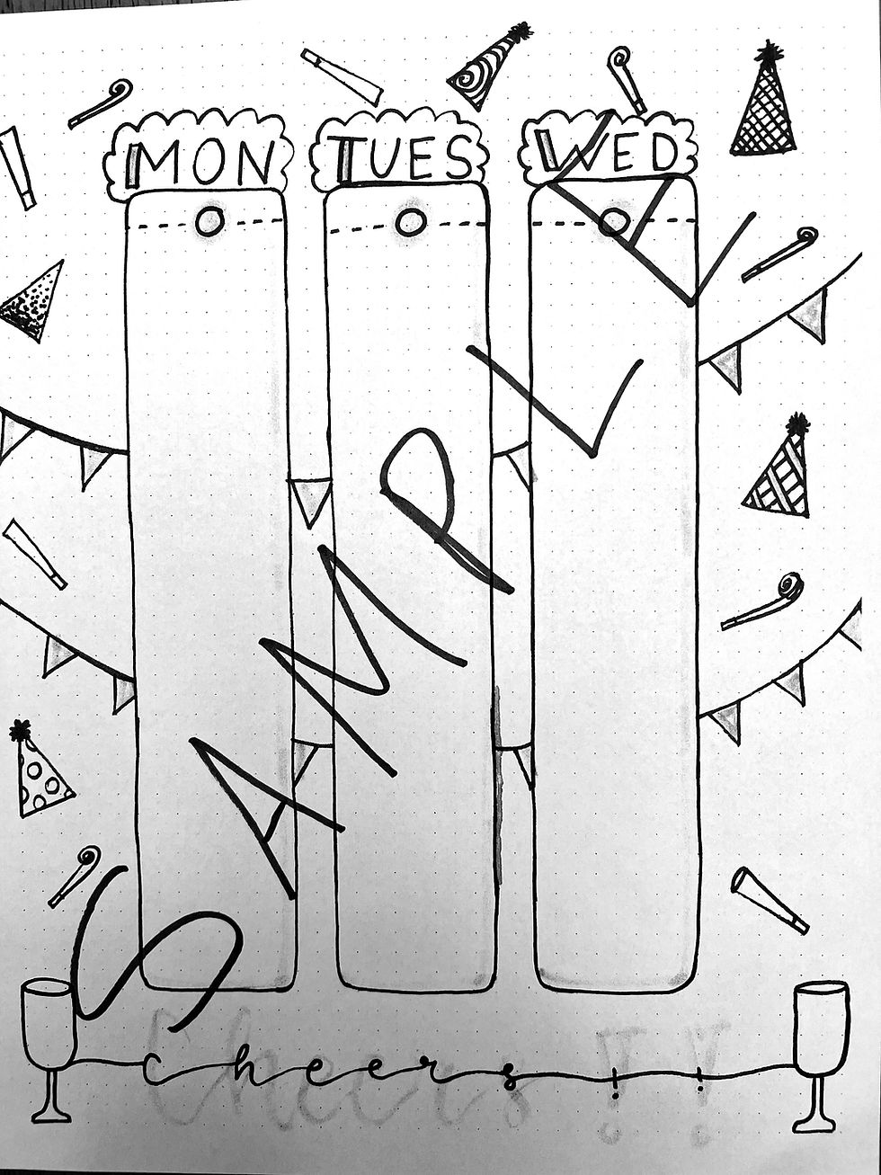 Thumbnail: Celebration-Themed Bullet Journal Collection