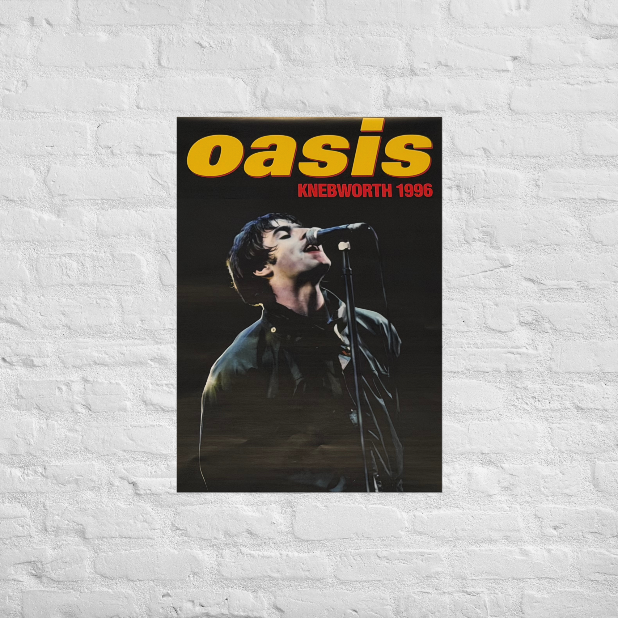 Oasis Knebworth A3 Gloss Poster