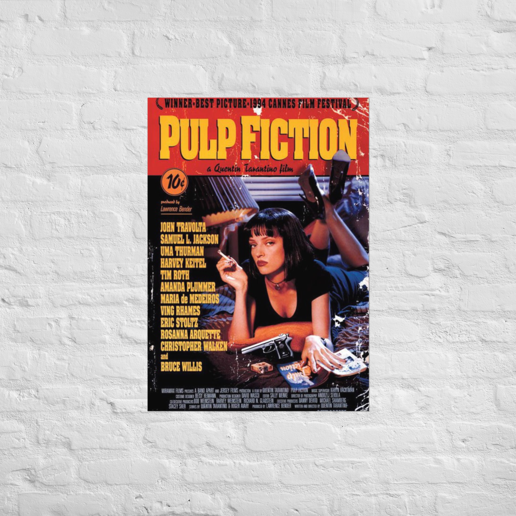 Pulp Fiction A3 Gloss Poster