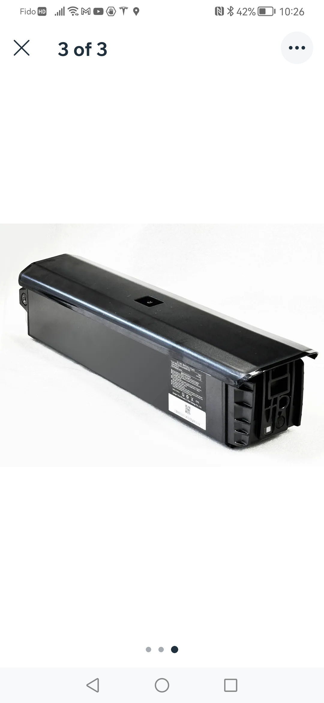 Cypress  C1 Samsung battery 16AH