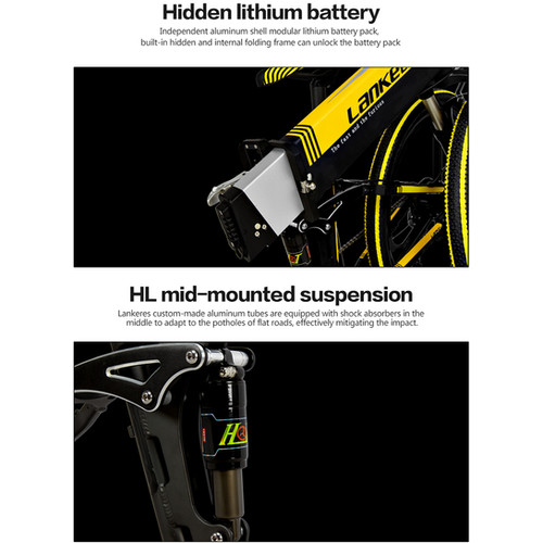 Vélo électrique pliable T750 PLUS LankRover Fat Tire LANKELEISI