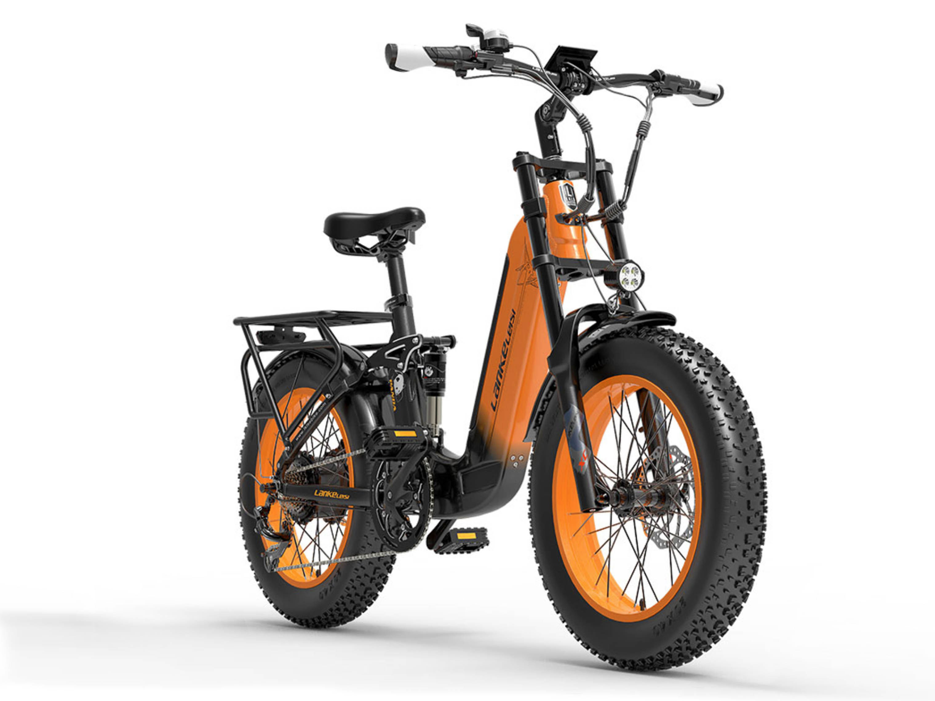 LANKELEISI | Panda 20X4″ Tire 500w/750w Motor 48v 14ah Battery Step-thru E-bike