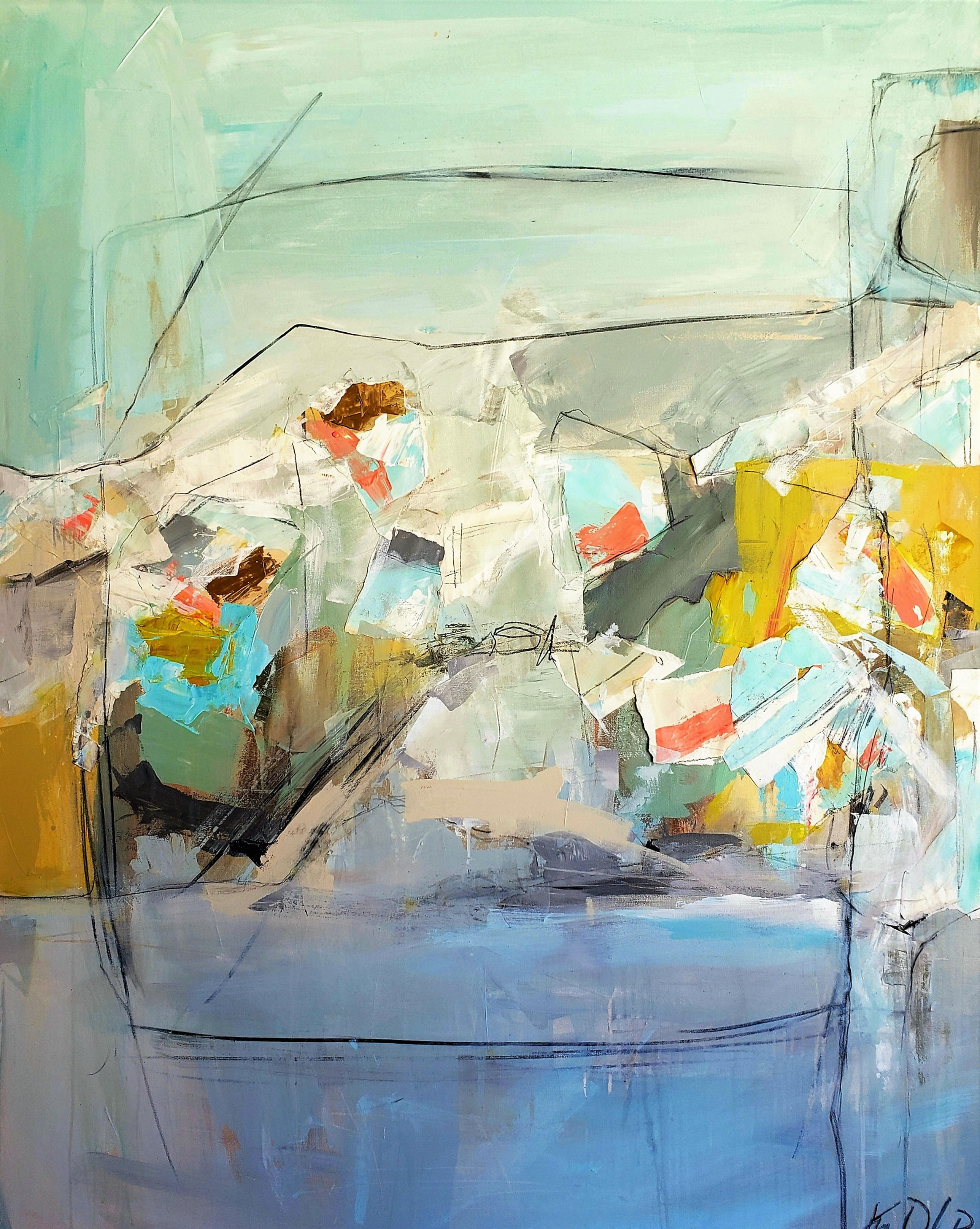 OCEAN SEGMENTS (Large Abstract)