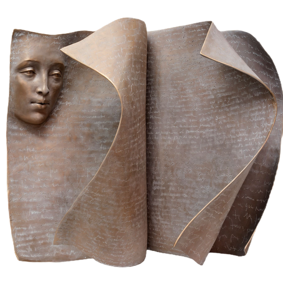 monumental bronze sculpture by paola grizi