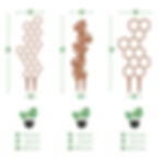 Miniatura: Soportes para plantas-tutor/parante