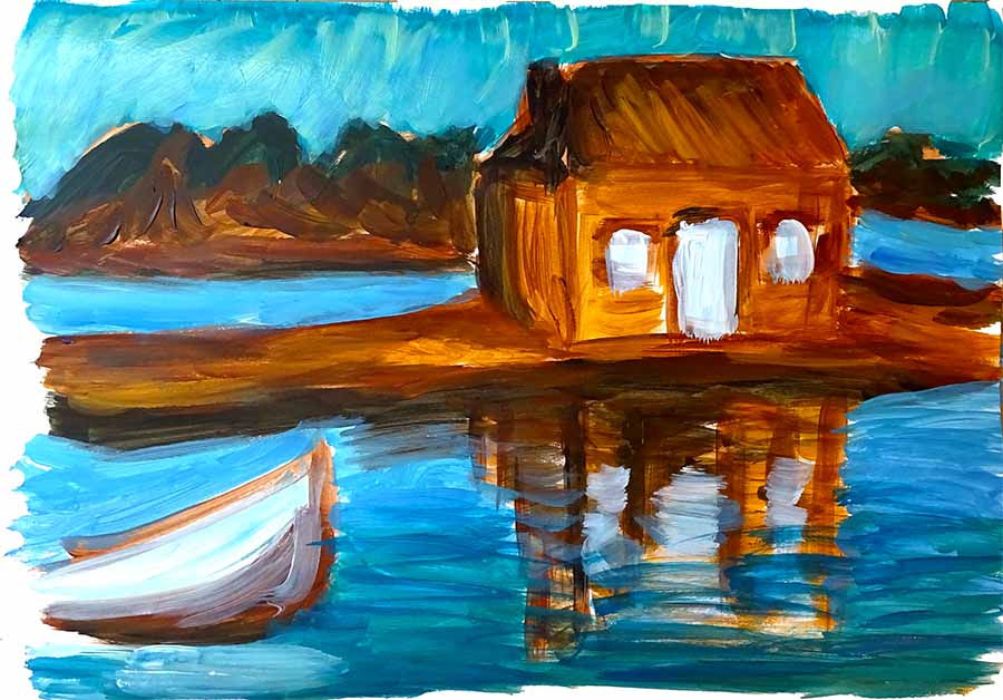 cours peindre eau
