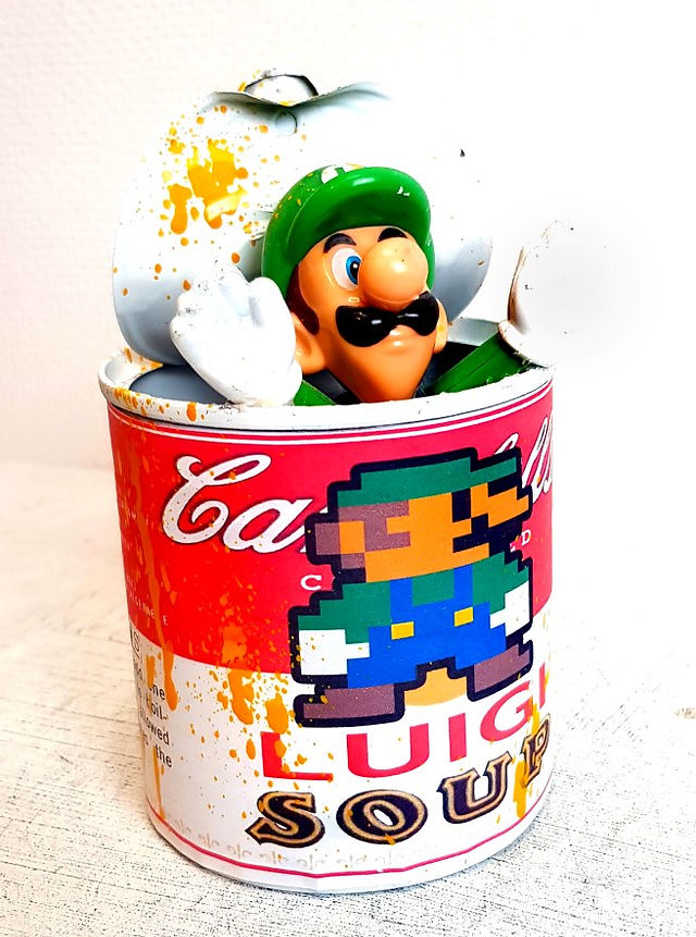 sculpture pop art luigi soupe campbells