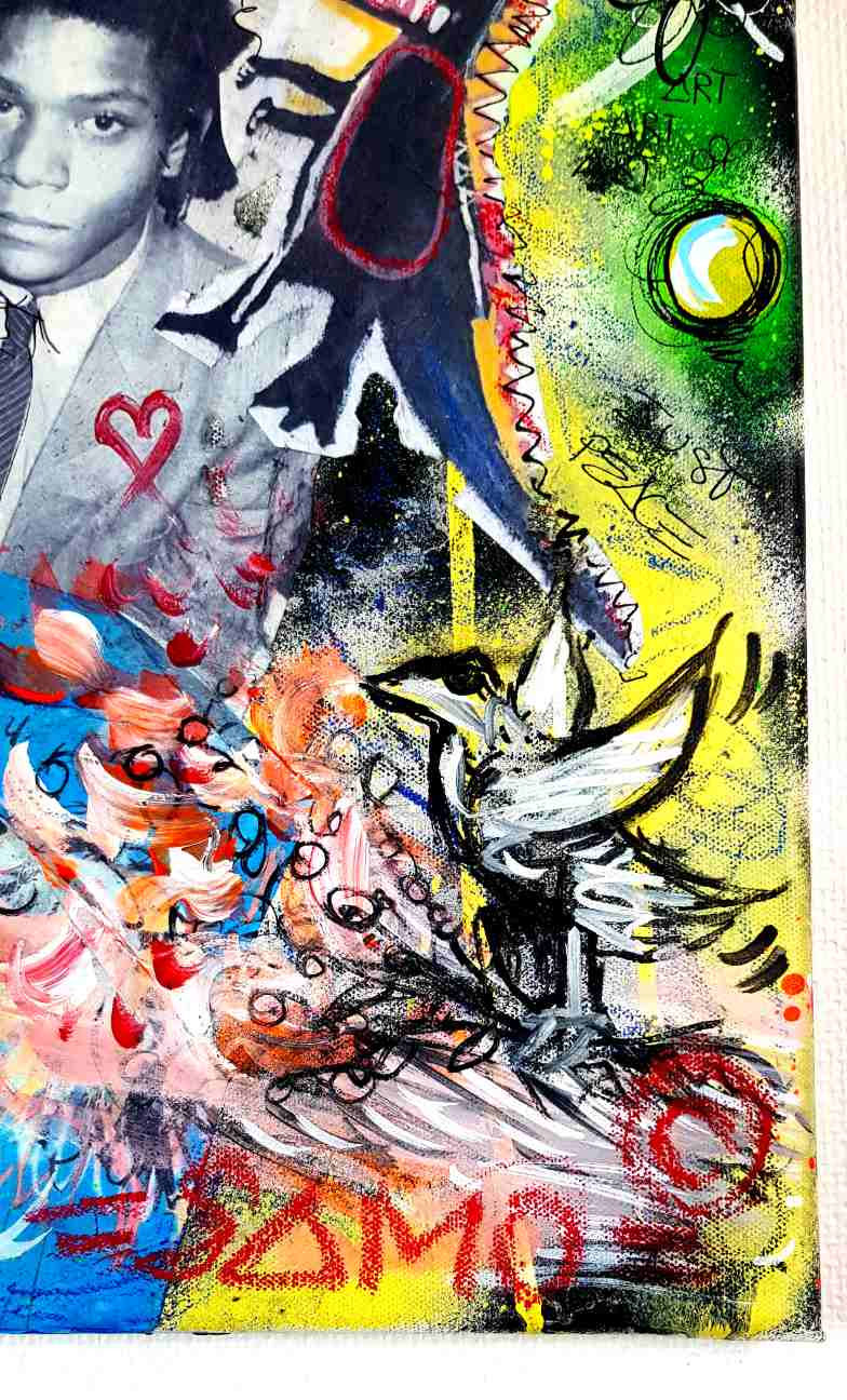 basquiat art brut painting