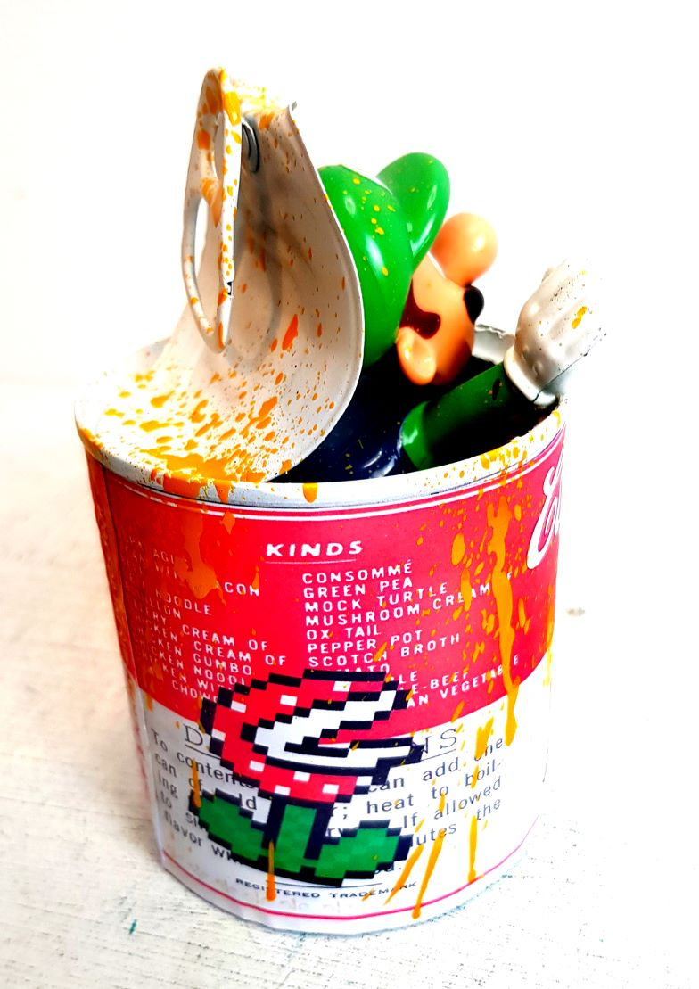 Miniature : Soupe Campbell Luigi Pop Art