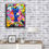 Thumbnail: peinture pop art colorée kaws snoopy