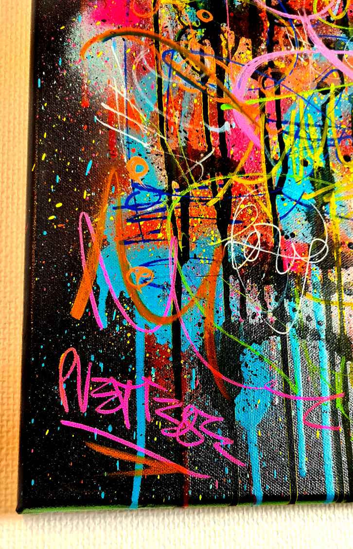 Thumbnail: tableau abstrait coloré