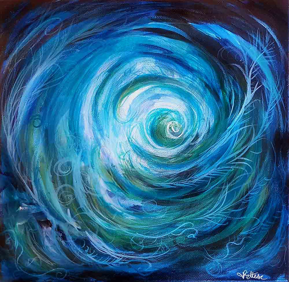 Tableau-abstrait-bleu-spirituel